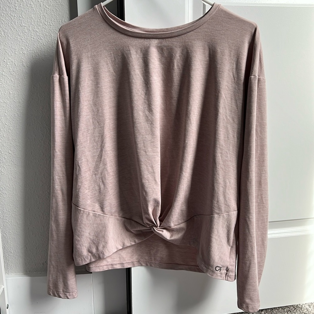 large Gap Fit pink shirt